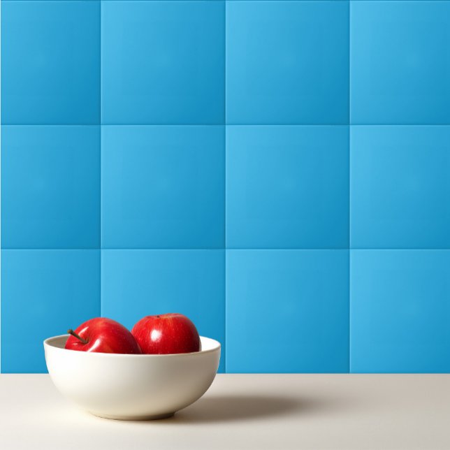 Vollfarbener heller Himmel blau Fliese (Von Creator hochgeladen)