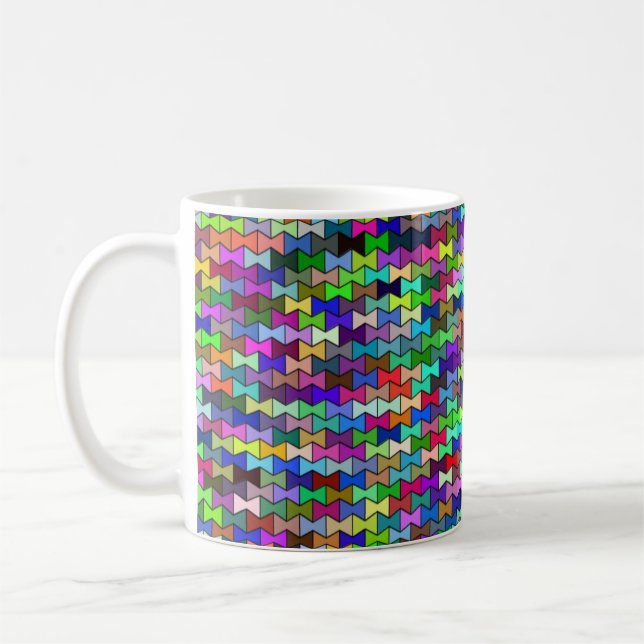 Vollfarbige Bowties 11oz Tasse (Links)
