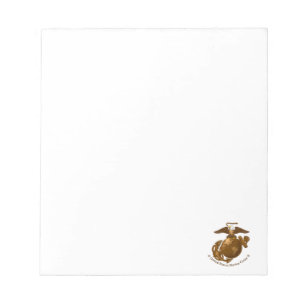 Vollfarbige EGA - Bronze Notizblock