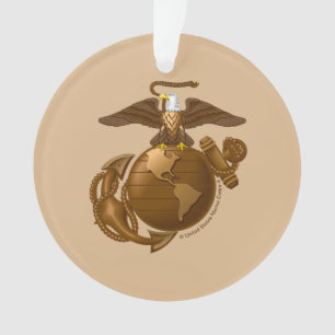 Vollfarbige EGA - Bronze Ornament