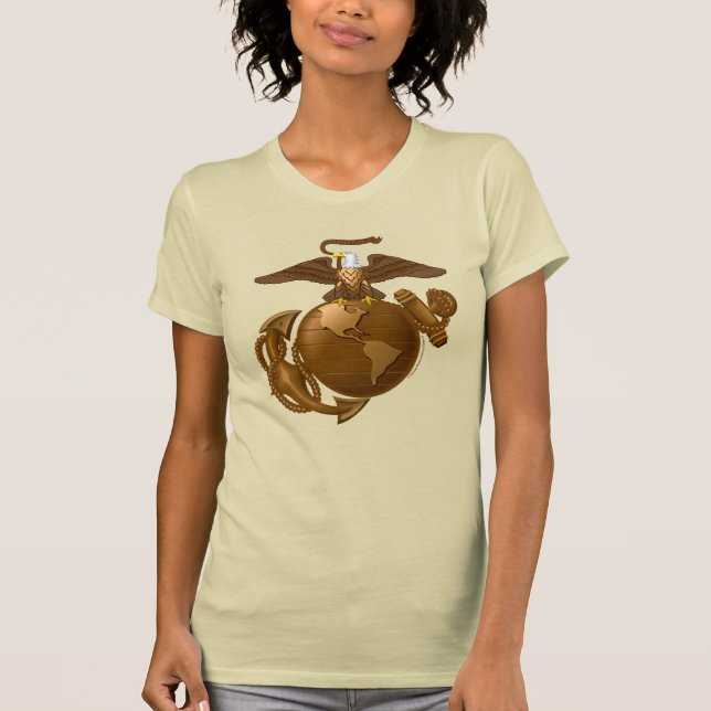 Vollfarbige EGA - Bronze T-Shirt (Vorderseite)