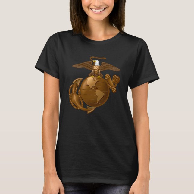 Vollfarbige EGA - Bronze T-Shirt (Vorderseite)