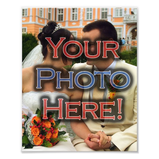 Vollfarbige Erweiterung des Fotos Fotodruck (Vorne)