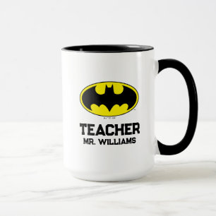 Vollfarbiger Batman-Lehrer Tasse