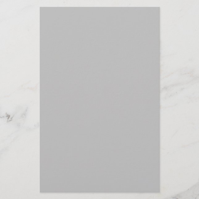Vollfarbiges Silber Briefpapier (Vorderseite)