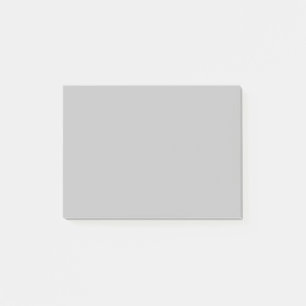 Vollfarbiges Silber Post-it Klebezettel