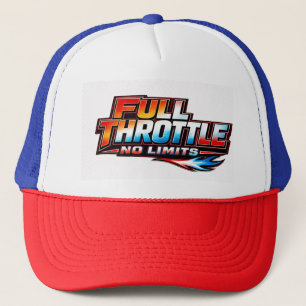 VOLLGAS OHNE GRENZEN CAPPE – GROSSE FETTE RENN-TEX TRUCKERKAPPE