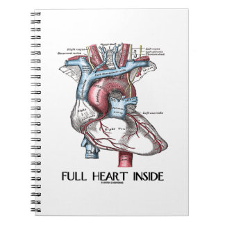 Vollherz Inside Anatomische Illustration Notizblock