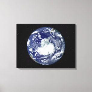 Völlig beleuchtetes volles Scheibenbild Leinwanddruck