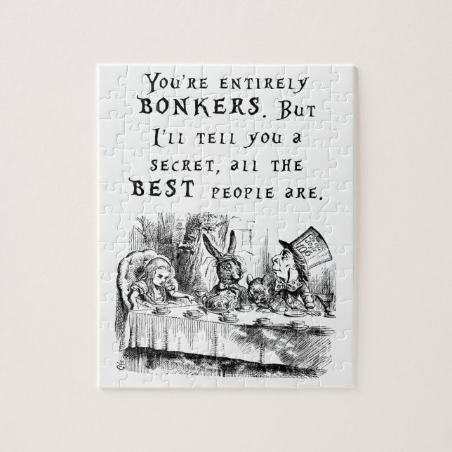 völlig bonkers A4 Puzzle (Vertikal)