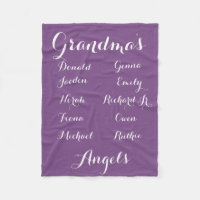 Völlig Cutomizable Grandkidsdecke