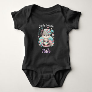 Völlig entzückender süßer Kawaii-Otter Baby Strampler