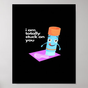 Völlig in dich verliebt, kühner romantischer Stil  Poster