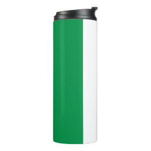 Völlig italienische Flagge Thermosbecher