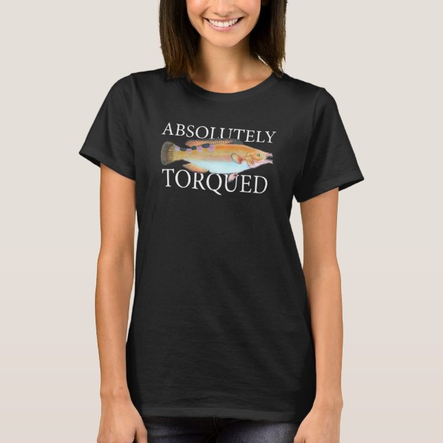 Völlig Verdrehtem Fisch T-Shirt (Vorderseite)