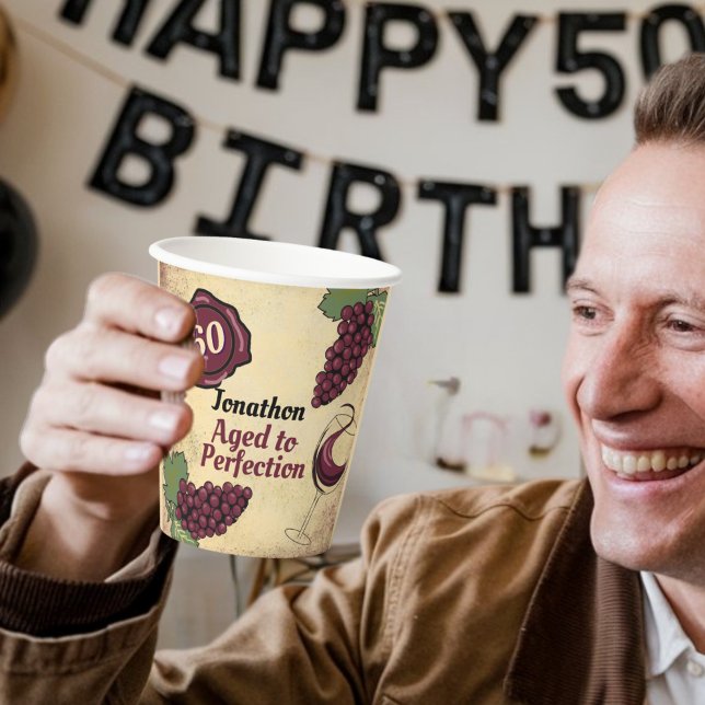 Volljährig Geburtstagsfeier Weinprobe Pappbecher (Von Creator hochgeladen)