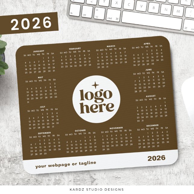 Volljährig-Kalender 2026 mit Firmenmarke Mousepad (Von Creator hochgeladen)