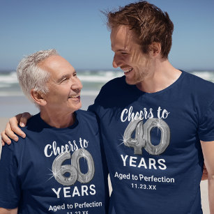 Volljähriger 60. Geburtstags-T - Shirt