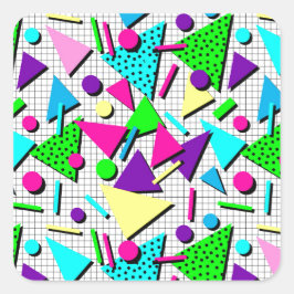 vollkommen radikal quadratischer aufkleber