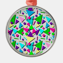 vollkommen radikal silbernes ornament