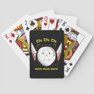 Vollkommen schreckliche Katze Spielkarten