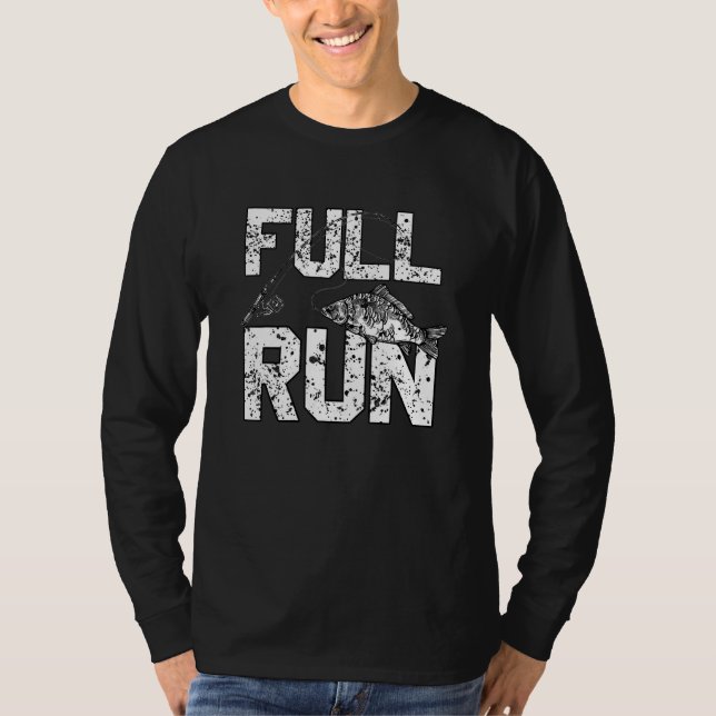 Volllaufkarpfenfischerei T-Shirt (Vorderseite)