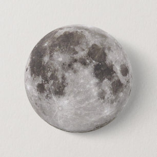 Vollmond am Himmel in der Nacht Button