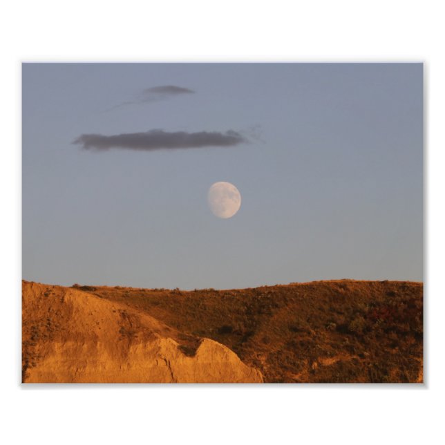 Vollmond auf dem Aufstieg Fotodruck (Vorne)