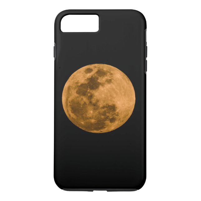 Vollmond auf Dunkelheit Case-Mate iPhone Hülle (Rückseite)