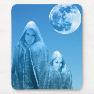 Vollmond Aufstieg Mousepad