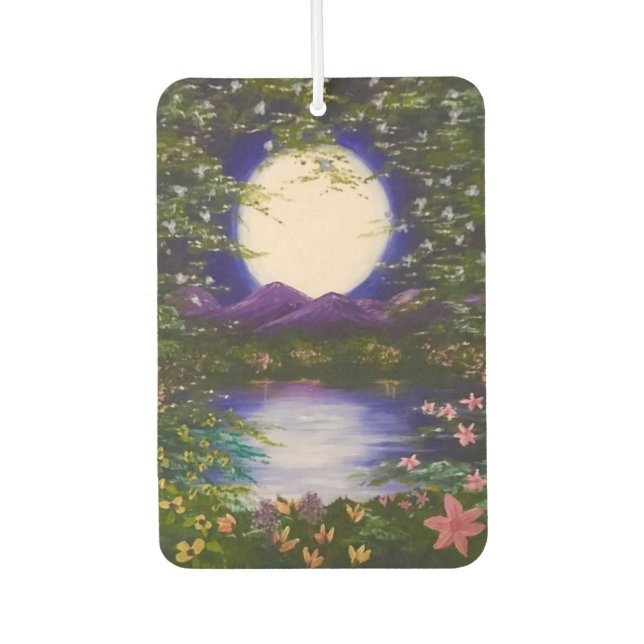 Vollmond Autolufterfrischer (Vorderseite)