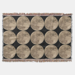 Vollmond Blanket Super Moon Throw Blankets Geschen Decke
