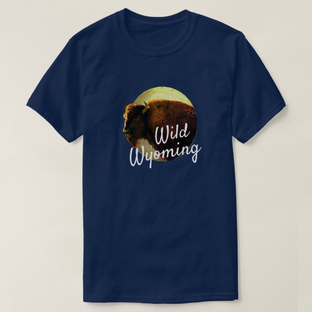 Vollmond & Buffalo Wild Ihr Staat T - Shirt (Design vorne)