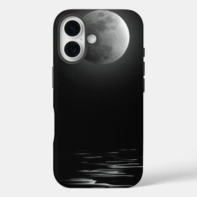 Vollmond Case-Mate iPhone Hülle (Rückseite)