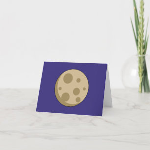 Vollmond Dankeskarte