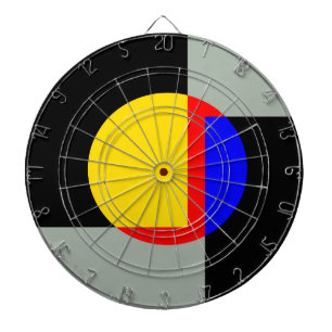 Vollmond Dartscheibe