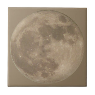 Vollmond deckt coolen fliese