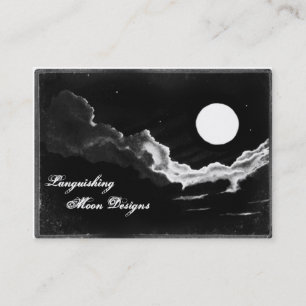 Vollmond-Fotokarten Visitenkarte