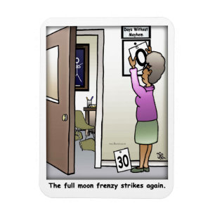 Vollmond Frenzy Flexible Magnet