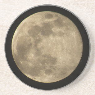 Vollmond Getränkeuntersetzer