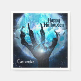 Vollmond-Halloween-Party Serviette