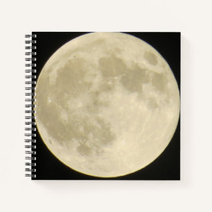 Vollmond-Hardcover-Journal Notizbuch