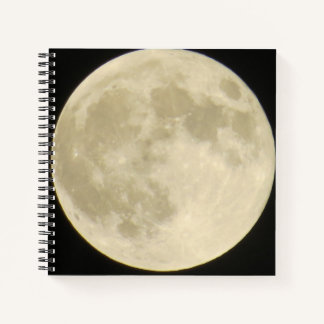 Vollmond-Hardcover-Journal Notizbuch