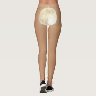 Vollmond Hintern Bare Legs Leggings