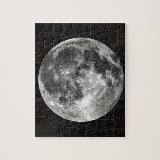 Vollmond im Himmel Puzzle (Vertikal)