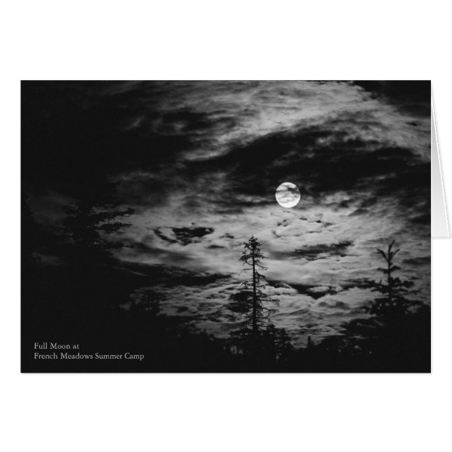 Vollmond im Sommercamp der französischen Meadows (Vorderseite (Horizontal))