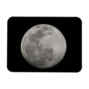 Vollmond in Schwarzweiß. Bildnachweis: Arthur Magnet