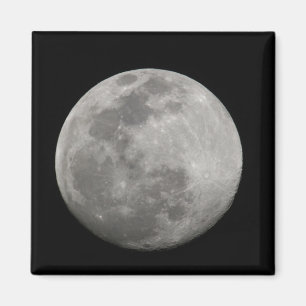 Vollmond in Schwarzweiß. Urheber: Arthur Magnet