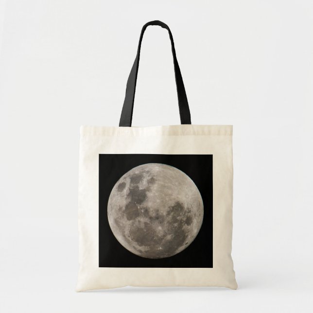 Vollmond | Johannesburg Südafrika Tragetasche (Vorne)