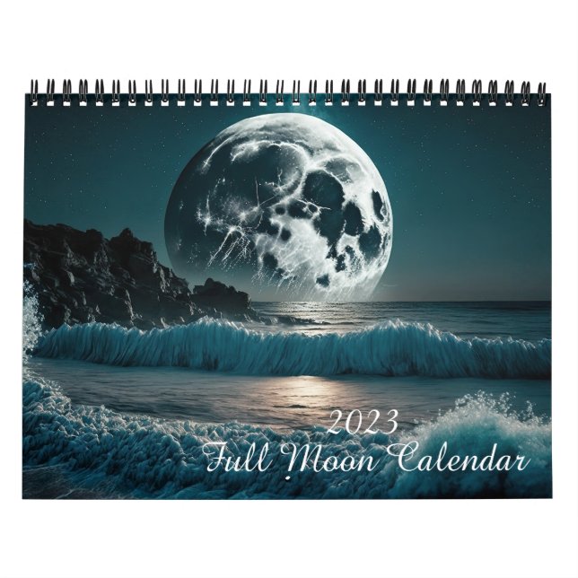 Vollmond-Kalender 2023 Kalender (Titelbild)